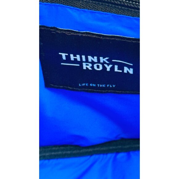 Think Royln Jr. Jetset Wingman Black Tote Bag With Zipper & Dual Handles - Picture 10 of 16